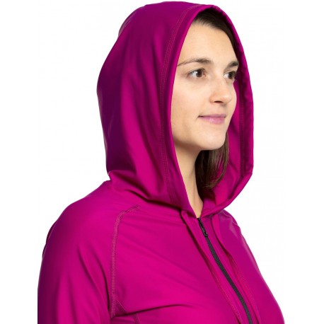 Bunda s kapucí UV  Jacket Women růžová